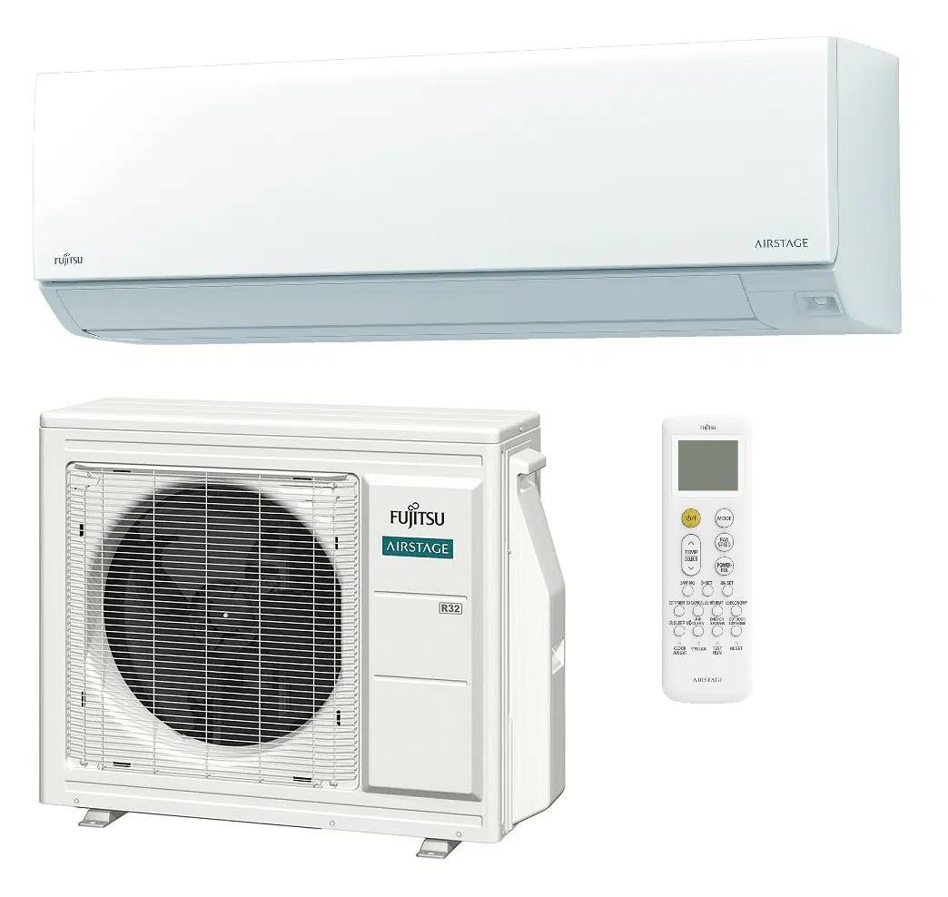 Fujitsu KH Sērija ASEH12KHCBN Nordic sienas siltumsūknis 4.0 kW